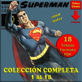 SUPERMAN – Serie Violeta – 1960 - Dolar - Colección Completa – 18 Tebeos En Formato PDF - Descarga Inmediata