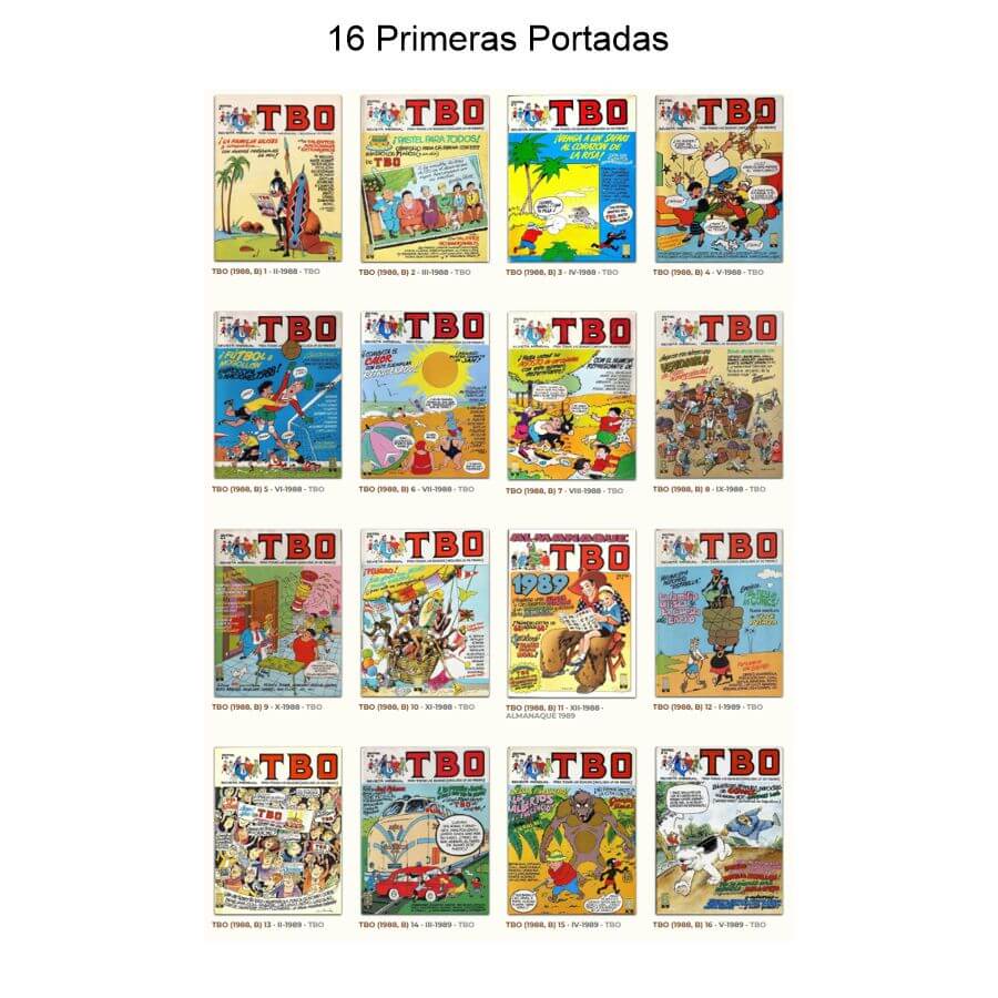 TBO – 6ª Época - Colección Completa - 105 Tebeos En Formato PDF - Descarga Inmediata