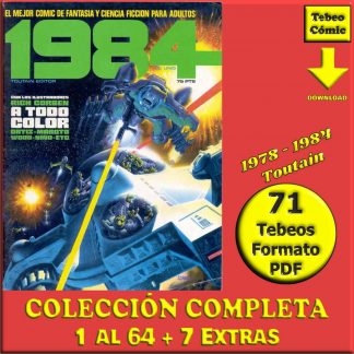 1984 - Toutain - 1978 - Colección Completa – 71 Tebeos En Formato PDF - Descarga Inmediata