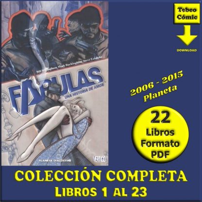 FÁBULAS - 2006 - Norma / Planeta – Colección Completa – 22 Libros En Formato PDF - Descarga Inmediata