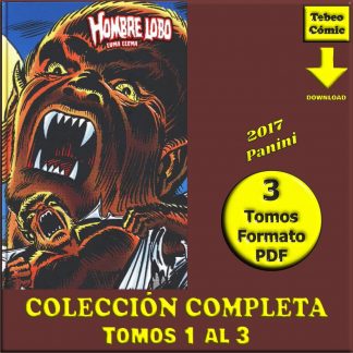 HOMBRE LOBO - 2017 - Marvel Limited Edition – Colección Completa - 3 Tomos En Formato PDF - Descarga Inmediata