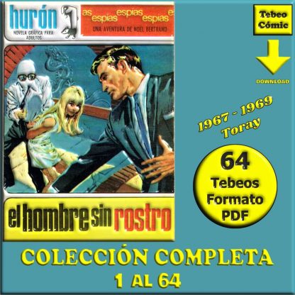 HURÓN - 1967 – Colección Completa – 64 Tebeos En Formato PDF - Descarga Inmediata