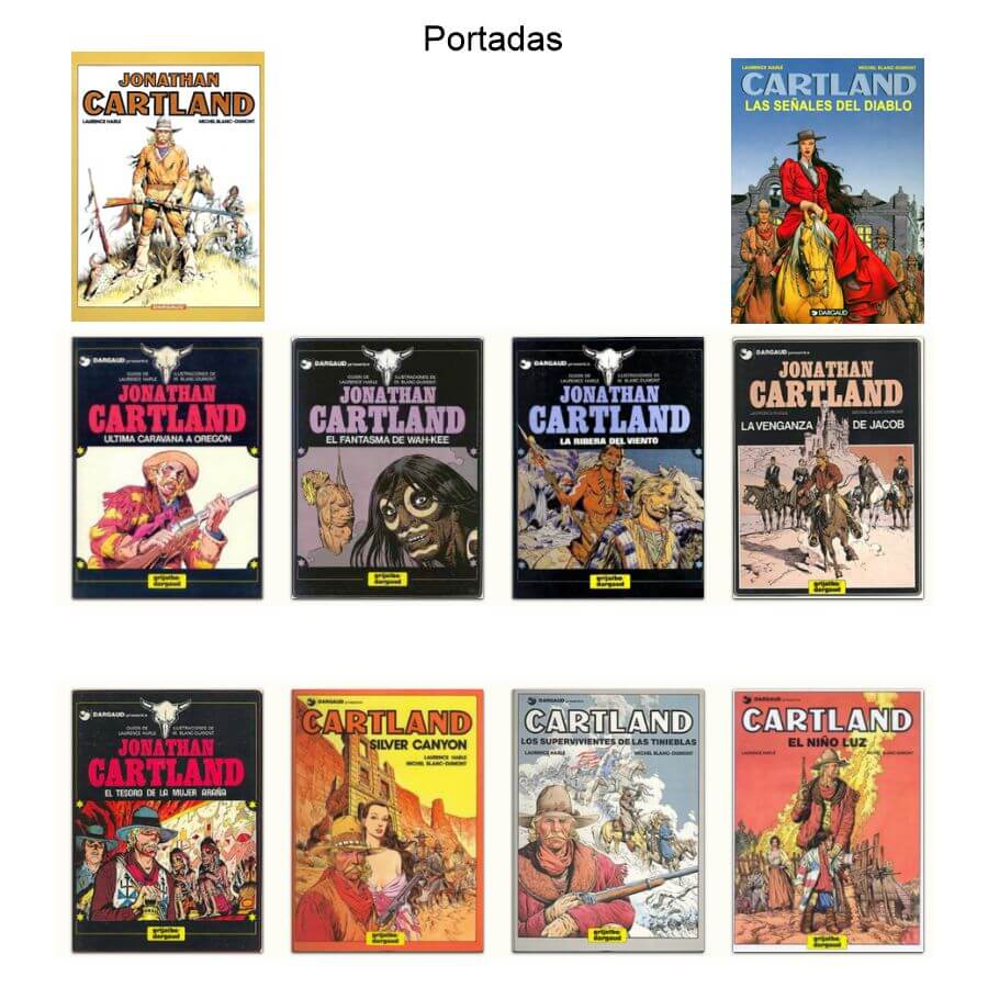 JONATHAN CARTLAND - 1983 - Grijalbo - Colección Completa - 10 Libros En Formato PDF - Descarga Inmediata