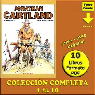 JONATHAN CARTLAND - 1983 - Grijalbo - Colección Completa - 10 Libros En Formato PDF - Descarga Inmediata