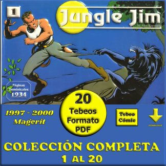 JUNGLE JIM – 1997 - Tiras De Prensa - Colección Completa – 20 Tebeos En Formato PDF - Descarga Inmediata