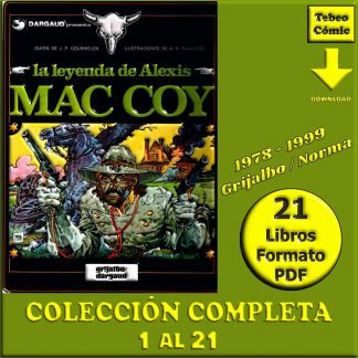 MAC COY - 1978 - Grijalbo - Colección Completa - 21 Libros En Formato PDF - Descarga Inmediata