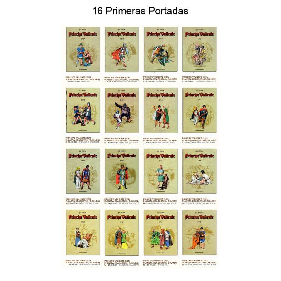 PRÍNCIPE VALIENTE - 2011 - Colección Completa - 75 Libros En Formato PDF - Descarga Inmediata