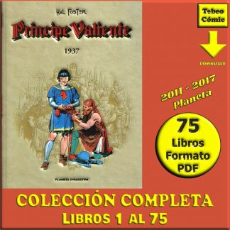 PRÍNCIPE VALIENTE - 2011 - Colección Completa - 75 Libros En Formato PDF - Descarga Inmediata