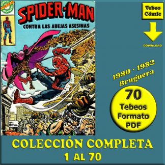 SPIDER-MAN – 1980 - Bruguera - Spiderman - Colección Completa – 70 Tebeos En Formato PDF - Descarga Inmediata
