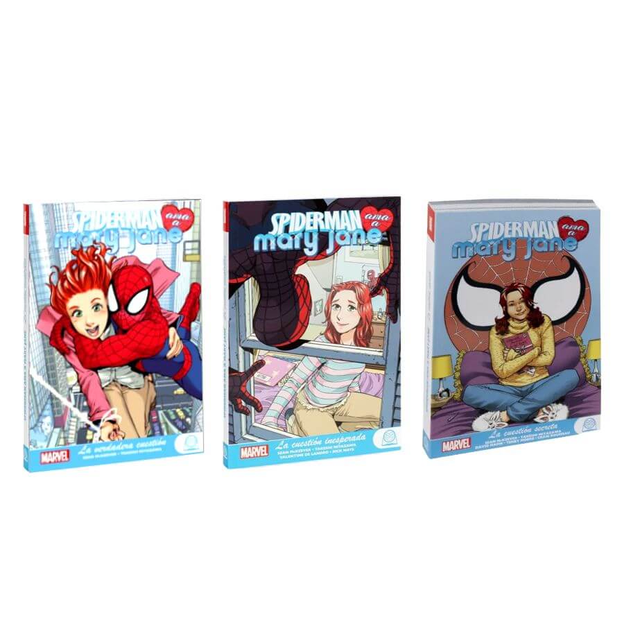 SPIDERMAN AMA A MARY JANE - 2020 - Colección Completa – 3 Tomos En Formato PDF - Descarga Inmediata