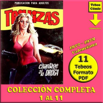 TRILLIZAS - 1977 - Valenciana - Colección Completa - 11 Tebeos En Formato PDF - Descarga Inmediata