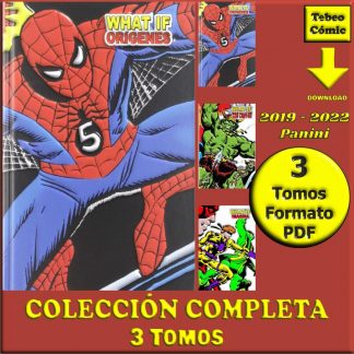 WHAT IF? - 2019 - Marvel Limited Edition – Colección Completa – 3 Tomos En Formato PDF - Descarga Inmediata