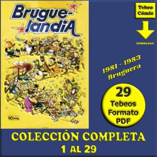 BRUGUELANDIA – 1981 – Bruguera - Colección Completa – 29 Tebeos En Formato PDF - Descarga Inmediata
