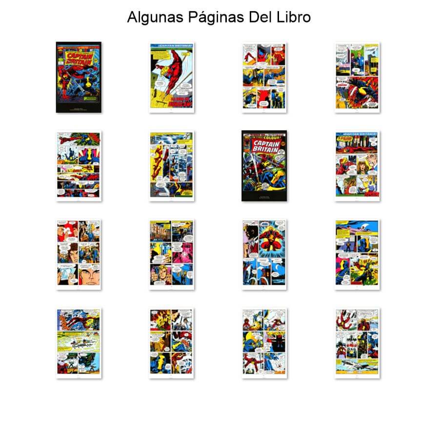 CAPITÁN BRITANIA - 2022 - Marvel Limited Edition – Colección Completa – 1 Tomo En Formato PDF - Descarga Inmediata