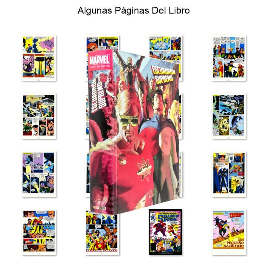 ESCUADRÓN SUPREMO - 2019 - Marvel Limited Edition – Colección Completa – 1 Tomo En Formato PDF - Descarga Inmediata