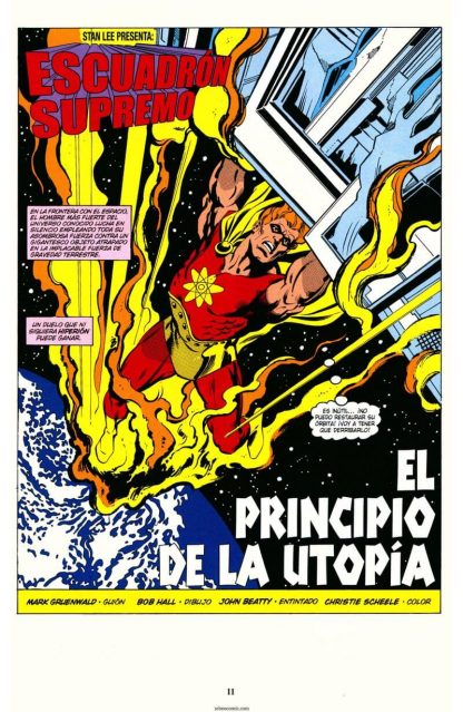 ESCUADRÓN SUPREMO - 2019 - Marvel Limited Edition – Colección Completa – 1 Tomo En Formato PDF - Descarga Inmediata
