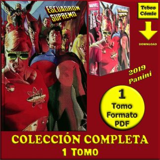 ESCUADRÓN SUPREMO - 2019 - Marvel Limited Edition – Colección Completa – 1 Tomo En Formato PDF - Descarga Inmediata