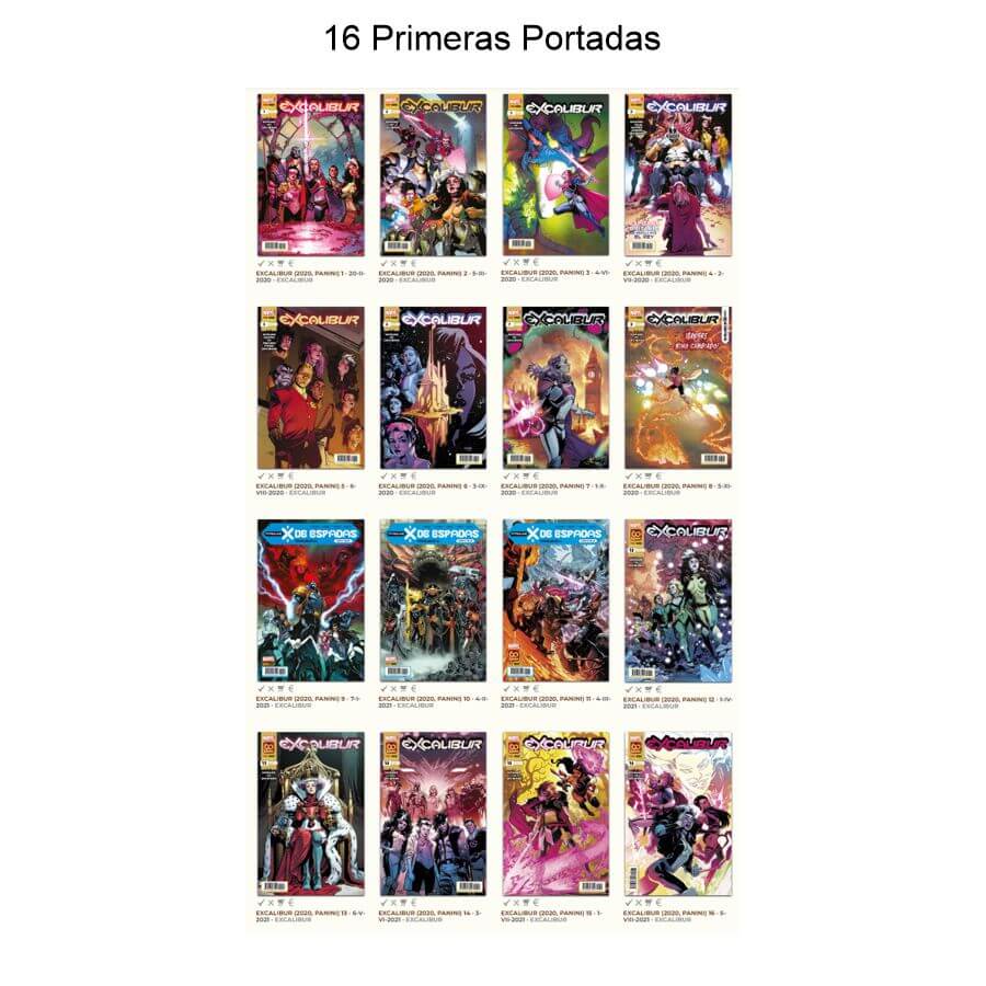 EXCALIBUR - 2020 - Colección Completa – 22 Tebeos En Formato PDF - Descarga Inmediata