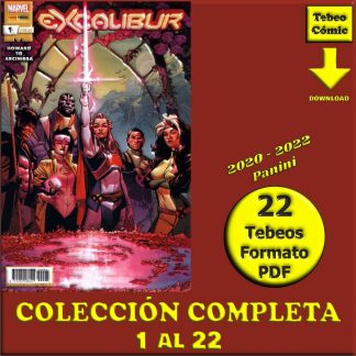 EXCALIBUR - 2020 - Colección Completa – 22 Tebeos En Formato PDF - Descarga Inmediata