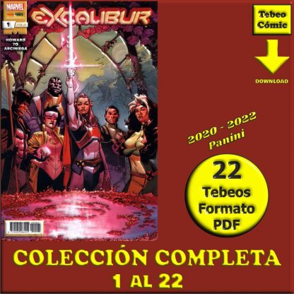 EXCALIBUR - 2020 - Colección Completa – 22 Tebeos En Formato PDF - Descarga Inmediata