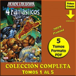 HÉROES REBORN - 2019 - Marvel Limited Edition – Colección Completa - 5 Tomos En Formato PDF - Descarga Inmediata