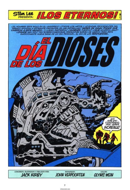 LOS ETERNOS - De Jack Kirby - 2015 - Marvel Limited Edition – Colección Completa – 1 Tomo En Formato PDF - Descarga Inmediata