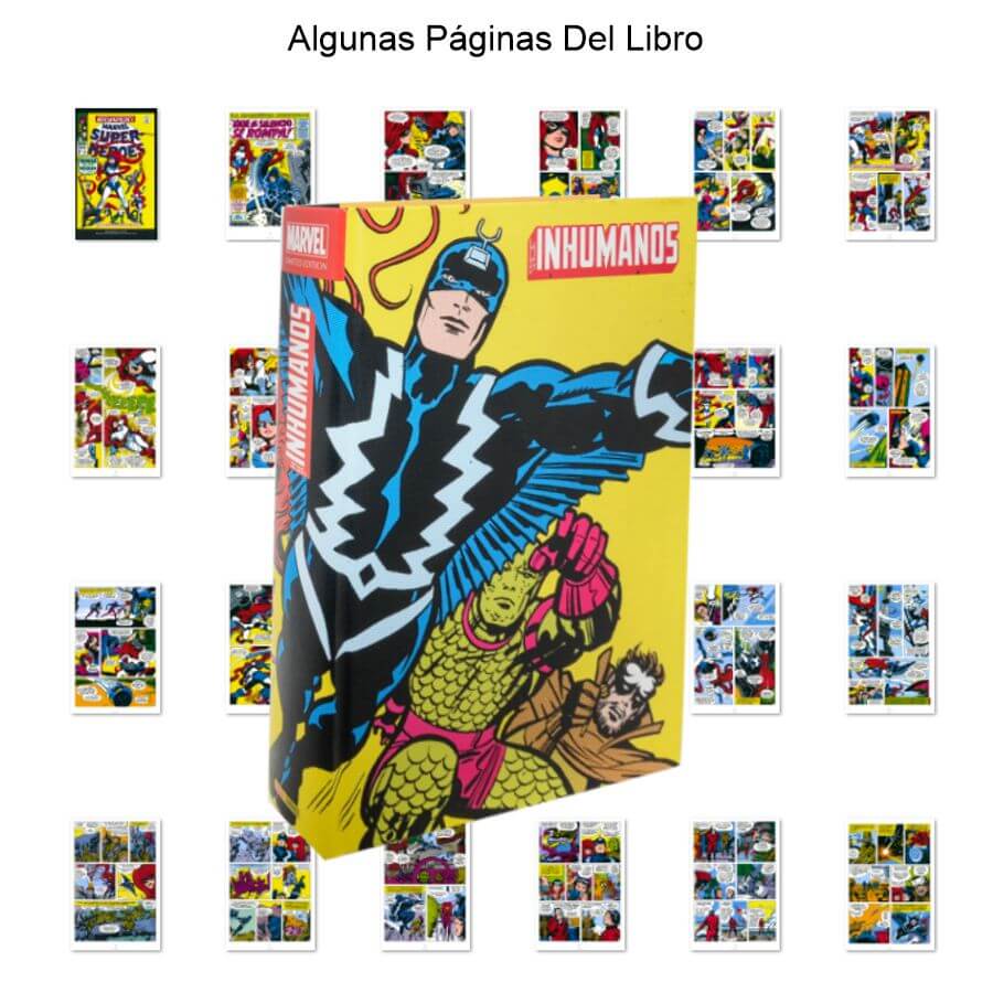 INHUMANOS - 2015 - Marvel Limited Edition – Colección Completa – 1 Tomo En Formato PDF - Descarga Inmediata