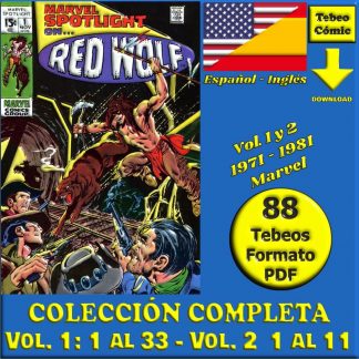 MARVEL SPOTLIGHT USA - 1971 - En Español Y En Inglés - Vol. 1 Y 2 - Marvel – Colección Completa – 88 Tebeos En Formato PDF - Descarga Inmediata