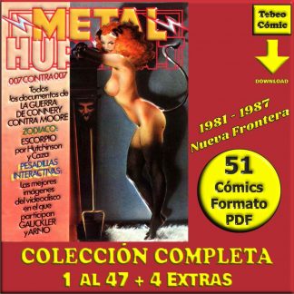 METAL HURLANT - 1981 - Colección Completa - 52 Cómics En Formato PDF - Descarga Inmediata