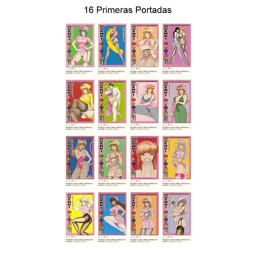 OGENKI CLINIC - 1996 - Manga X – Norma - Colección Completa – 18 Libros En Formato PDF - Descarga Inmediata