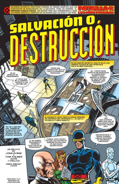 PATRULLA-X - Los Años Perdidos - 2019 - Marvel Limited Edition – Colección Completa – 1 Tomo En Formato PDF - Descarga Inmediata