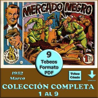 POST-GUERRA - 1952 - Marco – Colección Completa – 9 Tebeos En Formato PDF - Descarga Inmediata