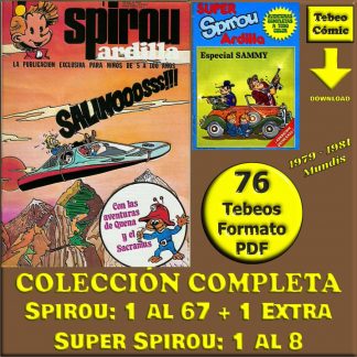 SPIROU Y SUPER SPIROU ARDILLA – 1979 - Mundis - Colección Completa – 76 Tebeos En Formato PDF - Descarga Inmediata