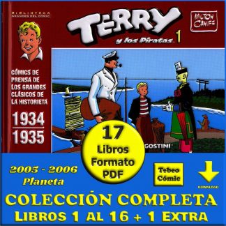TERRY Y LOS PIRATAS - 2005 - Planeta - Colección Completa - 17 Libros En Formato PDF - Descarga Inmediata (copia)