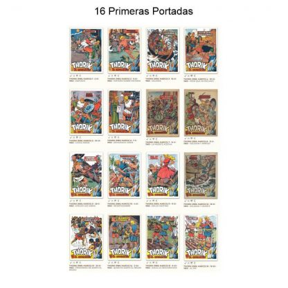THORIK EL INVENCIBLE - 1960 - Marco – Colección Completa – 20 Tebeos En Formato PDF - Descarga Inmediata