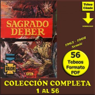 VALOR - 1965 - Semic – Colección Completa – 56 Tebeos En Formato PDF - Descarga Inmediata