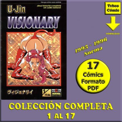 VISIONARY - 1995 - Manga – Norma - Colección Completa – 17 Cómics En Formato PDF - Descarga Inmediata