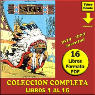 YAKARI - 1979 - Juventud - Colección Completa - 16 Libros En Formato PDF - Descarga Inmediata