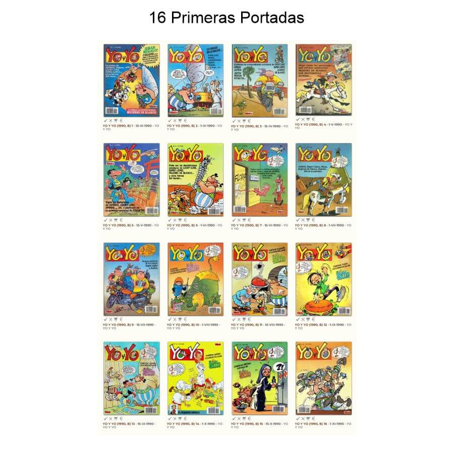 YO Y YO - 1990 - Ediciones B – Colección Completa – 27 Tebeos En Formato PDF - Descarga Inmediata