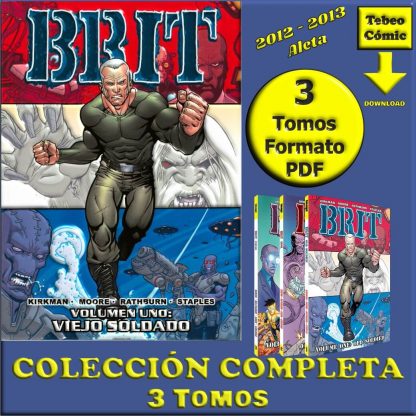 BRIT - 2012 - Colección Completa – 3 Tomos En Formato PDF - Descarga Inmediata
