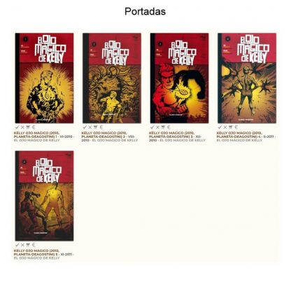EL OJO MÁGICO DE KELLY - 2010 - Planeta - Colección Completa – 5 Libros En Formato PDF - Descarga Inmediata