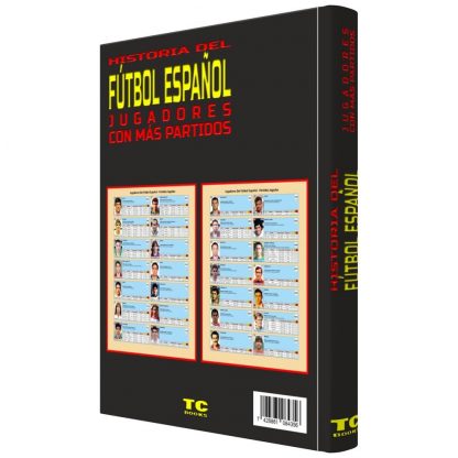 HISTORIA DEL FÚTBOL ESPAÑOL - Fichas De 6378 Jugadores Con Más Partidos - 2023 - TC Books - 1 Tomo De 530 Páginas En Formato PDF - Descarga Inmediata