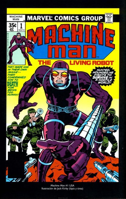HOMBRE MÁQUINA - 2016 - Marvel Limited Edition – Colección Completa – 1 Tomo En Formato PDF - Descarga Inmediata