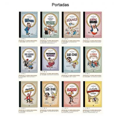 LO MEJOR DE... - 2018 - Bruguera - Colección Completa - 12 Libros En Formato PDF - Descarga Inmediata