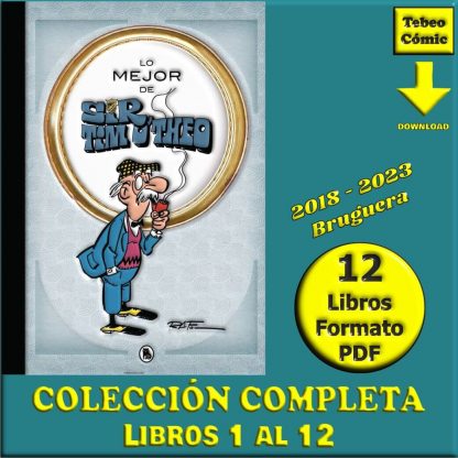 LO MEJOR DE... - 2018 - Bruguera - Colección Completa - 12 Libros En Formato PDF - Descarga Inmediata