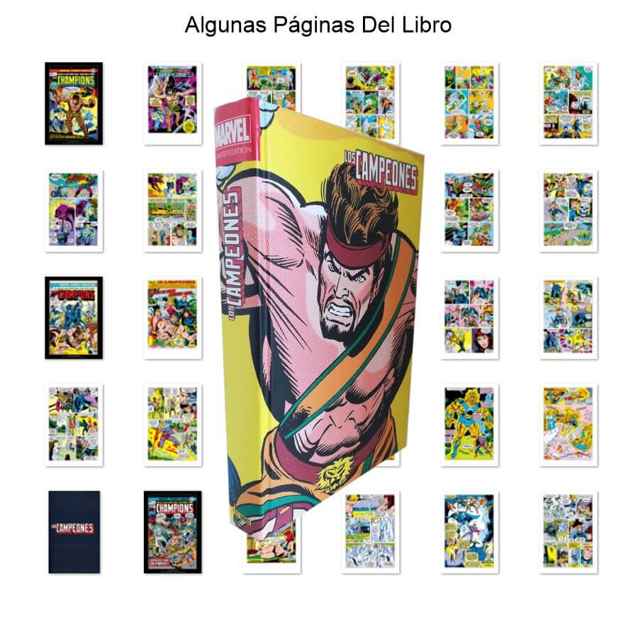 LOS CAMPEONES - 2015 - Marvel Limited Edition – Colección Completa – 1 Tomo En Formato PDF - Descarga Inmediata