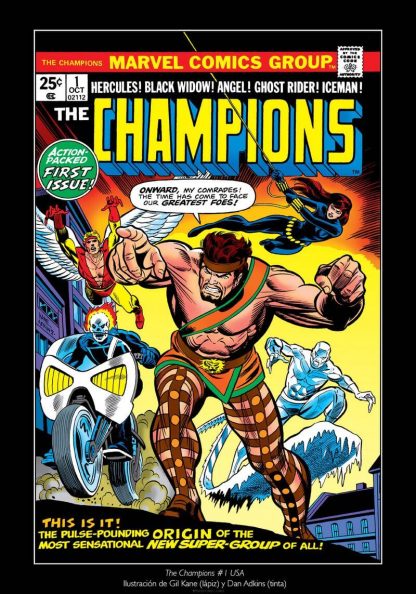 LOS CAMPEONES - 2015 - Marvel Limited Edition – Colección Completa – 1 Tomo En Formato PDF - Descarga Inmediata