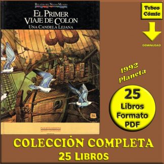 RELATOS DEL NUEVO MUNDO - 1992 - Planeta – Colección Completa – 25 Libros En Formato PDF - Descarga Inmediata