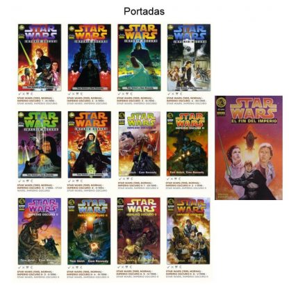 STAR WARS - Imperio Oscuro I Y II - 1993 - Norma - Colección Completa - 13 Tebeos En Formato PDF - Descarga Inmediata