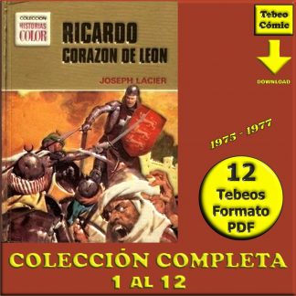 HISTORIAS COLOR SERIE GRANDES AVENTURAS - 1975 - Colección Completa - 12 Libros En Formato PDF - Descarga Inmediata